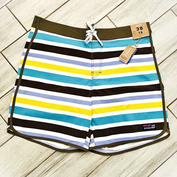 Patagonia Stretch Wavefarer Boardshorts 18” - NEW - Picture 2 of 5